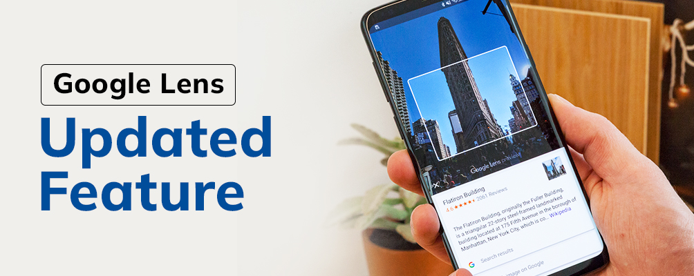 Searching with images become easier with the new Google Lens