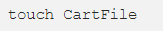 Create a cart file
