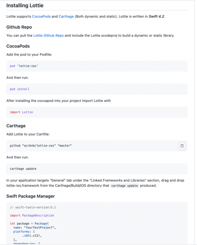 README.md lottie-iOS GitHub