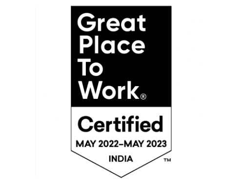 Great Place to Work Certified May 2022-May 2023 India