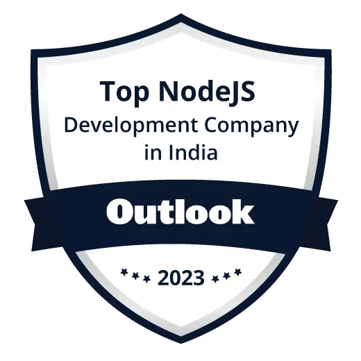 Top Nodejs Development Company in India 2023 Award