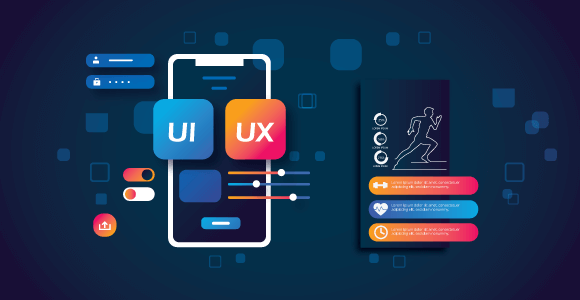 UX/UI design for fitness software development